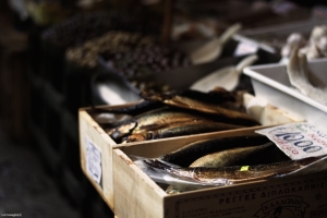 Fragments of a market in Palermo