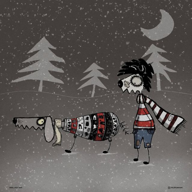 Millo, mi chiedo spesso quanta strada ancora riusciremo a percorrere insieme, piccolotto mio. Ogni volta ti guardo e mi commuovo consapevole che il nostro tempo non è infinito e purtroppo si sta consumando a velocità diverse. Sarebbe bello che tu mi aspettassi un po’, magari qualche anno, per appianare la distanza tra noi. Sarebbe così bello, amico mio; sarebbe davvero bello! 

Millo, I often wonder how much further we’ll be able to walk together, my little one. Every time I look at you, I get emotional, knowing that our time isn’t infinite and, sadly, it’s slipping away at different speeds.
It would be wonderful if you could wait for me a little, maybe a few more years, to close the distance between us.
That would be so beautiful, my friend; it really would be!

#Wolfy #Millo #weimaraner #doglover #caniefedeltà #amicizia #neve #cuoredicane #illustrazione #illustratoriitaliani #artforchildren #digitalillustration #dogandowner #winterart #snowydays #friendshipgoals #nostalgia #memories #dogsofinstagram #bestfriend #emotionsinart #winterwonderland #artwithheart #canivita #tempocheresta #unconditionallove #christmasvibes #natureandpets #childrensillustrationart #childrensillustratorsart