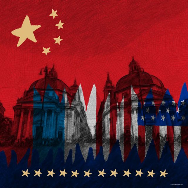Oggi a Roma in Piazza del Popolo c’è la manifestazione a favore dell’Europa. Mi sono svegliato stamattina con la visione di un’Europa piccola mangiata dalla Russia e dagli USA a loro volta mangiati dal gigante cinese. Non c’è nulla di esaltante in tutto ciò, anzi direi che è una visione amara, ma è quello che sta accadendo. Le nostre scelte comportano sempre delle conseguenze, scegliere di essere mangiati senza opporsi, scegliere di non resistere, scegliere di non combattere è una visione che non posso condividere. 

Today in Rome, in Piazza del Popolo, there is a demonstration in support of Europe. I woke up this morning with a vision of a small Europe, devoured by Russia and the USA, which in turn are being swallowed by the giant China. There is nothing exciting about this—in fact, I’d say it’s a bitter vision—but it is what is happening. Our choices always have consequences: choosing to be devoured without opposing it, choosing not to resist, choosing not to fight is a vision I cannot share.

#europe #standwitheurope #manifestazione #piazzadelpopolo #rome #italy #unity #peace #freedom #democracy #protecteurope #future #history #politics #resist #resilience #nopasaran #strengthisunity #humanrights #geopolitics #savethefuture #standtogether #neverbackdown #solidarity #culture #values #europematters #stopaggression #defendeurope #staystrong