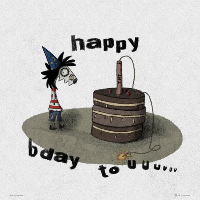 Una volta l'anno è bello spegnere le candeline... non farlo potrebbe risultare pericoloso!

Once a year, it's nice to blow out the candles... Not doing so could be dangerous!

#childrensillustrationart #childrensillustratorart #wolfy #illustration #artwork #comicart #darkhumorart #birthdayart #wolfillustration #surrealart #funnyart #popartstyle #whimsicalart #fantasyillustration #creativemind #illustrationartists #artcommunity #drawingoftheday #artstagram #artlife #imaginationart #contemporaryart #artandhumor #twistart #unexpectedart #originalillustration #wolfydrawing #artconcept #storytellingart #birthdayillustration